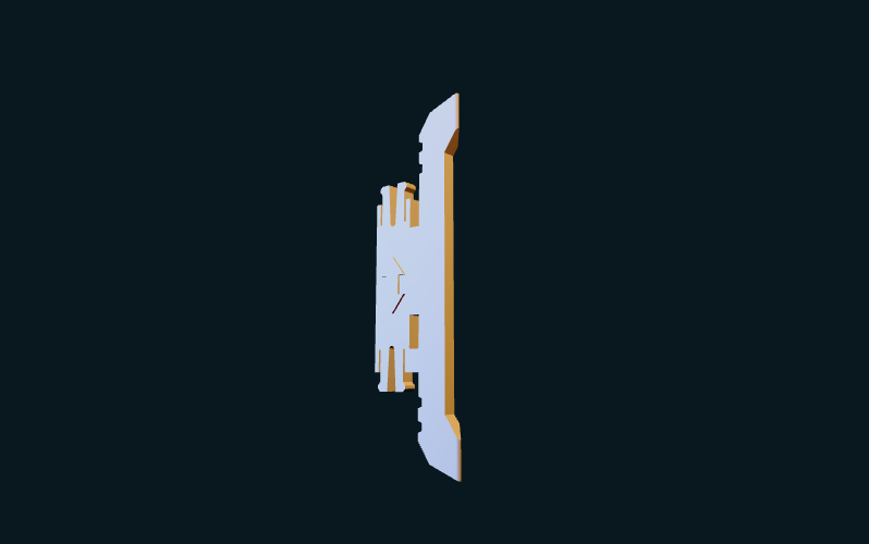 Base Frontal - Catapulta 3D