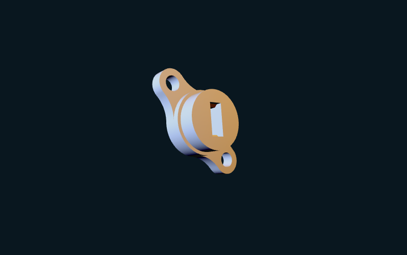 Eixo Esquerdo - Catapulta 3D