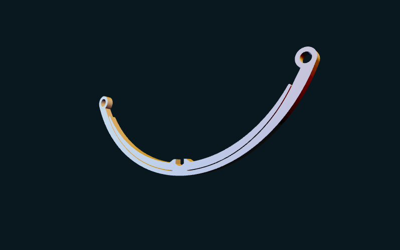 Molas Lamina - Catapulta 3D