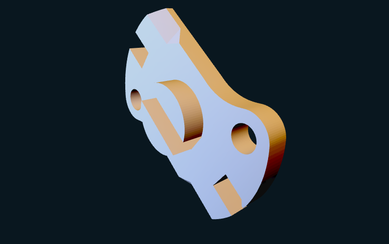 Pivô Esquerdo - Catapulta 3D